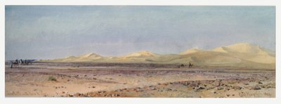 Colinas de Arena en el Camino a Suez, 1859 de Carl Haag