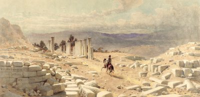 La entrada de la antigua Samaria, 1870 de Carl Haag