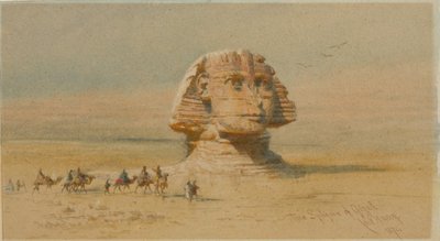 La Esfinge de Gizah de Carl Haag