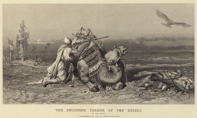 El Terror que Se Abalanza del Desierto de Carl Haag