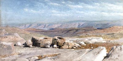El pozo en el camino a Jericó de Carl Haag