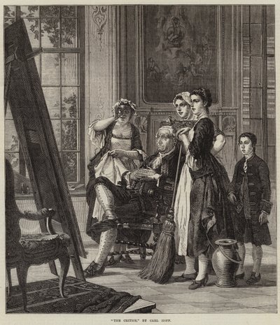 Los críticos de Carl Heinrich Hoff