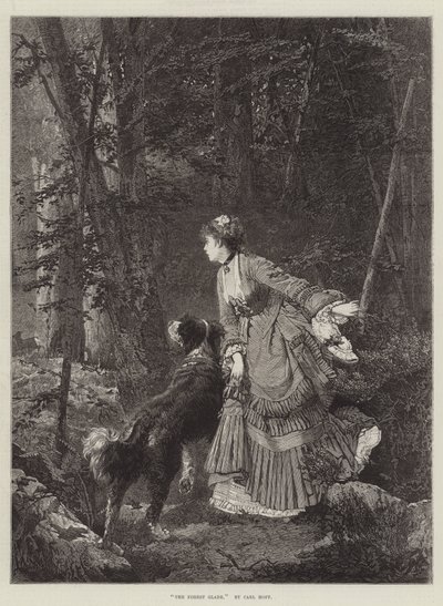 El claro del bosque de Carl Heinrich Hoff
