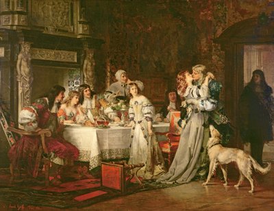El regreso, 1870 de Carl Heinrich Hoff