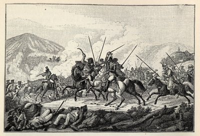 Captura del General Vandamme en la Batalla de Kulm el 30 de agosto de 1813 de Carl Heinrich Rahl