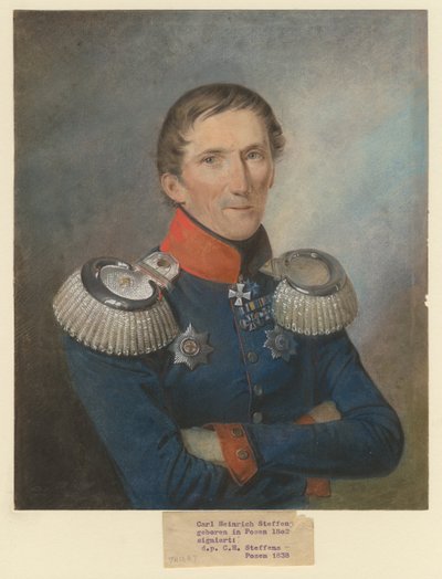 General Georg Wilhelm von Hofmann 1777-1860, 1838 de Carl Heinrich Steffens