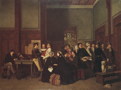 Sala de espera de tercera clase II de Carl Hendrik d Unker