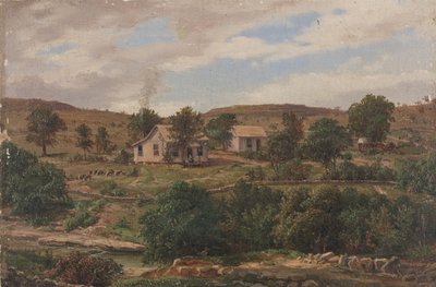 Rancho Klappenbach cerca de Johnson City, Texas de Carl Hermann Frederick Lungkwitz