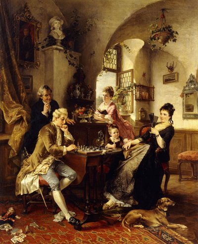 Una Partida de Ajedrez de Carl Herpfer