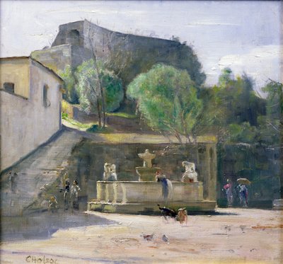 En la Fuente, Italia de Carl Holsoe