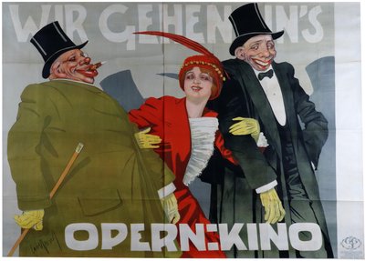 Vamos al cine de ópera, c. 1905 de Carl Josef Pollak