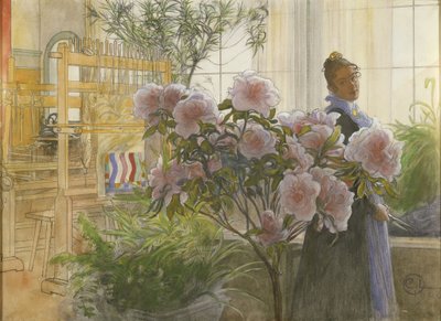 Azalea, 1906 de Carl Larsson