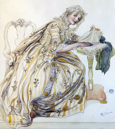 Decoración de Navidad de Carl Larsson