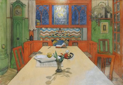 El Día ha Terminado, ¡Buenas Noches! 1908 de Carl Larsson