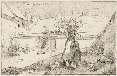 Granja francesa de Carl Larsson