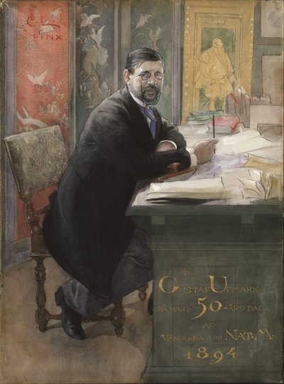Gustaf Upmark, 1894 de Carl Larsson