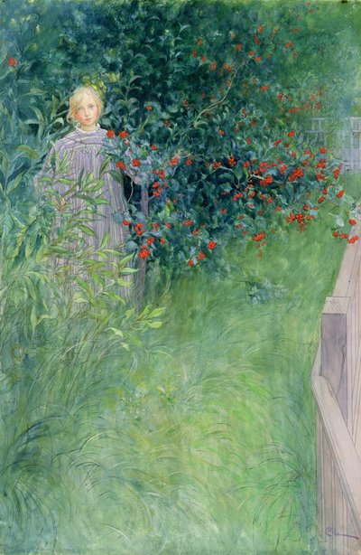 En el seto de espino de Carl Larsson