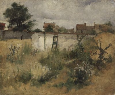 Estudio de Paisaje de Barbizon, 1878 de Carl Larsson