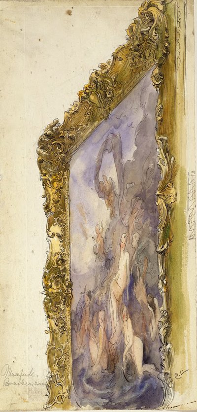 Lovisa Ulrika-Fresko. Triumph der Venus de Carl Larsson