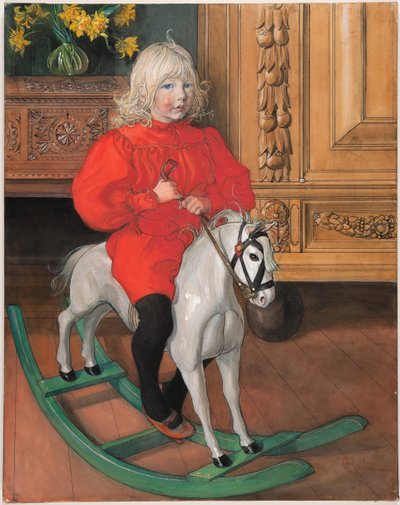 «Murre». Retrato de Casimir Laurin de Carl Larsson