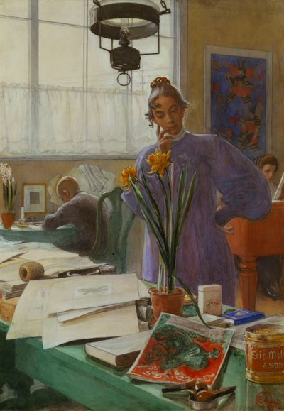 Mi esposa de Carl Larsson