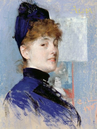 Retrato de Alma de Carl Larsson