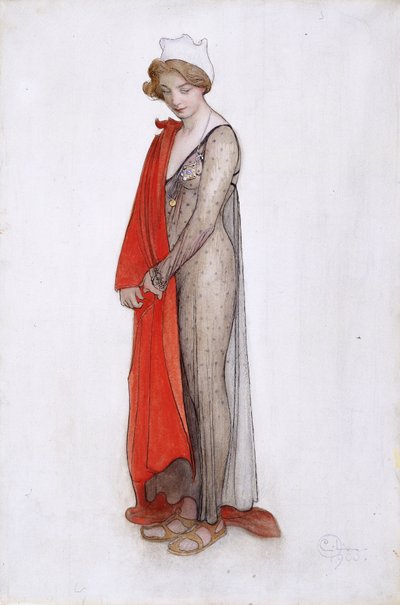 Rojo y Negro de Carl Larsson