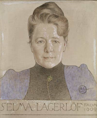 Selma Lagerlof, 1902 de Carl Larsson