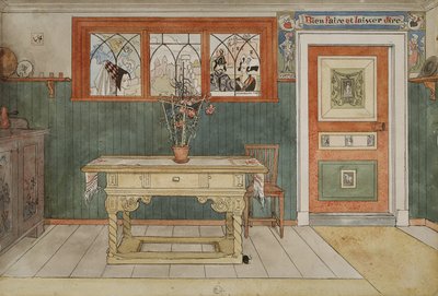 El Comedor, de la serie Un Hogar, c.1895 de Carl Larsson