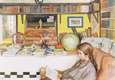 La sala de lectura, publicado en 