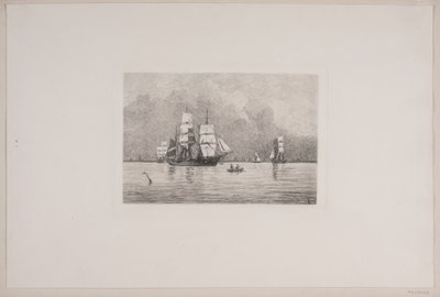 Desde el fondeadero de Copenhague de Carl Locher