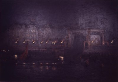 Funeral de Federico VII el 2 de diciembre de 1863 de Carl Locher
