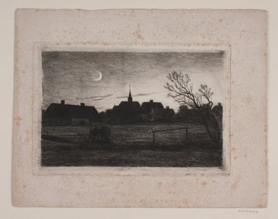 Iglesia de Hornbæk, Tarde de Verano de Carl Locher