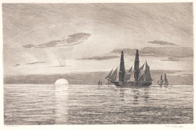 Puesta de sol de Carl Locher
