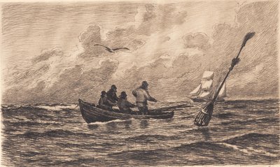 En la costa sureste de Skagen de Carl Locher