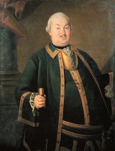 Retrato del General Fyodor Berchman de Carl Ludwig Christinek