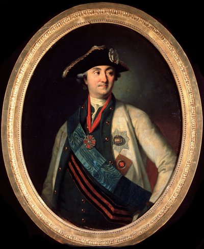 Conde Alexey Grigoryevich Orlov de Chesma, 1737-1808, 1779 de Carl Ludwig Johann Christineck
