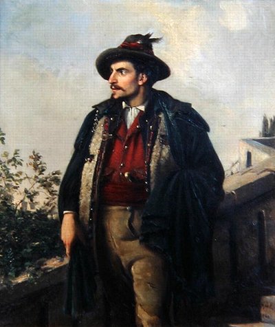 Joven italiano de Carl Maria Seyppel