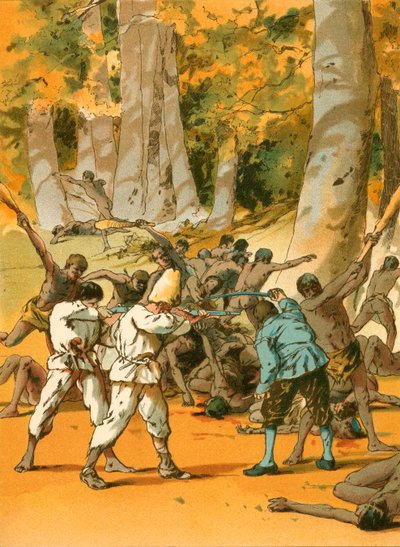 Un conflicto sangriento para Robinson Crusoe de Carl Marr