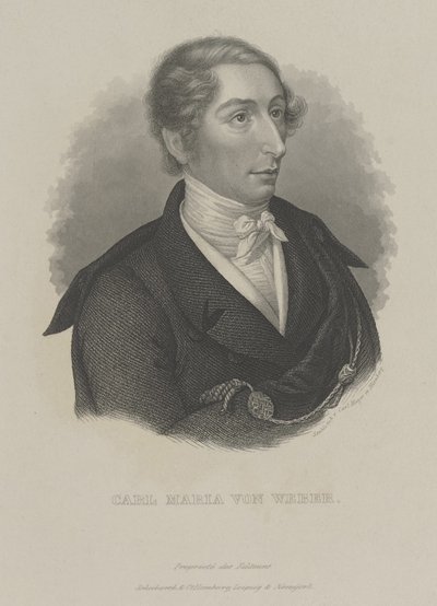 Carl Maria von Weber 1786-1826 de Carl Mayer