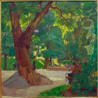Parque de Heiligenstadt (Parque Beethoven) de Carl Moll