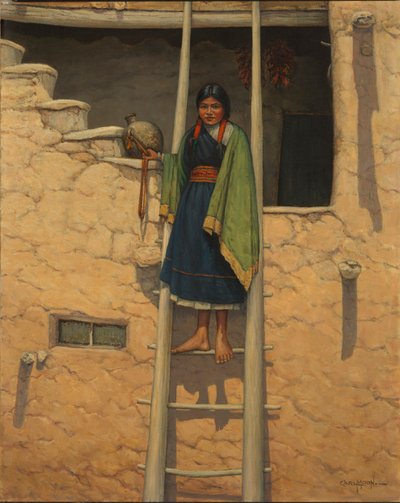 Escalera Hopi de Carl Moon
