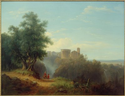Vista de Tivoli de Carl Morgenstern