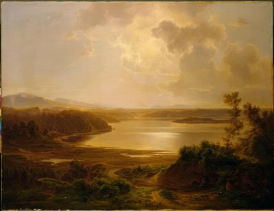 Paisaje italiano de Carl Morgenstern