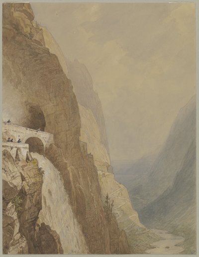 El paso del Splügen de Carl Morgenstern