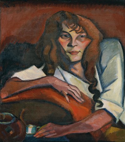 Retrato de una niña de Carl Moritz Cammerloher