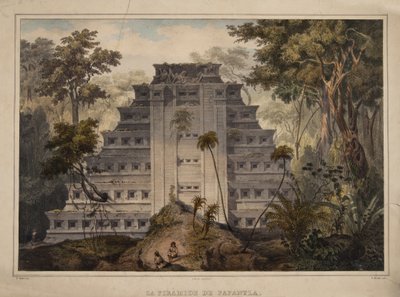 La pir?mide de Papantla de Carl Nebel