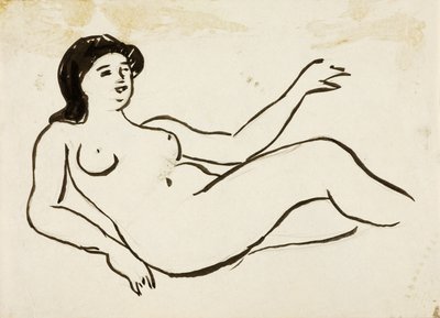 Desnudo femenino de Carl Newman