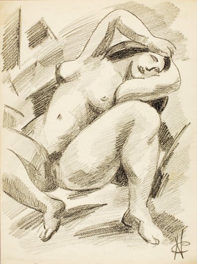 Desnudo femenino de Carl Newman