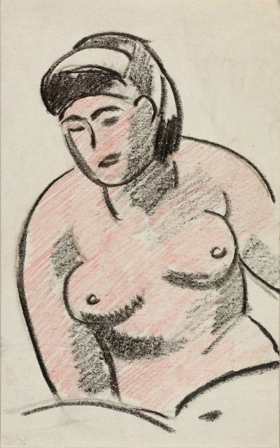 Torso desnudo femenino de Carl Newman
